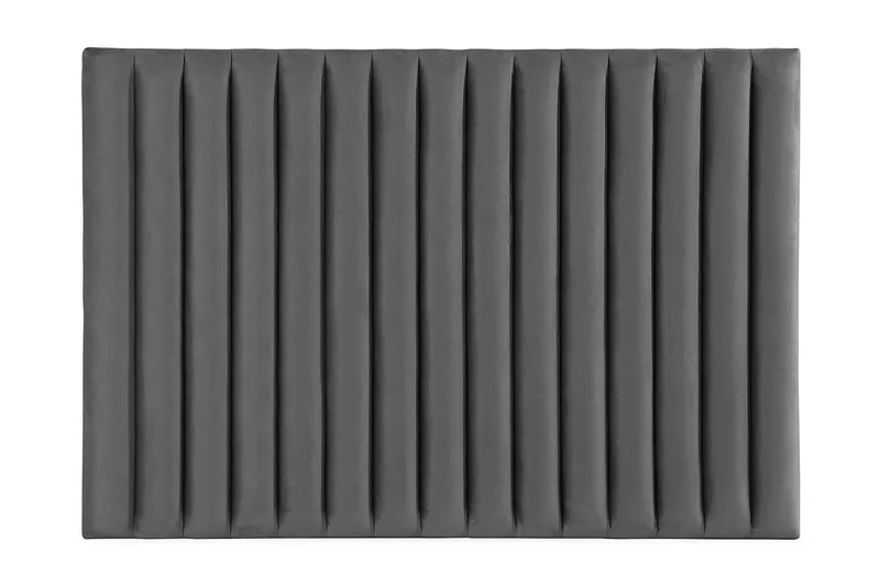 Rakel Sänggavel 160cm, Mörkgrå/Sammet