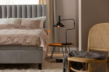 Rakel Sänggavel 140cm - Ljusgrå/Sammet - Möbler - Säng - Sängtillbehör & sänggavel - Sänggavel