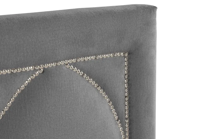 Leva Sänggavel 160cm - Mörkgrå/Sammet - Möbler - Säng - Sängtillbehör & sänggavel - Sänggavel