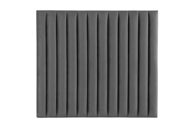 Rakel Sänggavel 120cm, Mörkgrå/Sammet