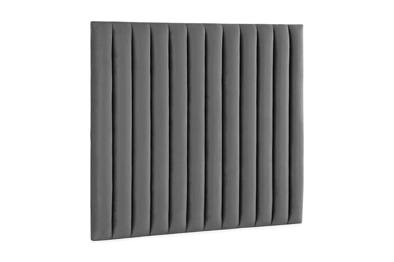 Rakel Sänggavel 120cm - Mörkgrå/Sammet - Möbler - Säng - Sängtillbehör & sänggavel - Sänggavel
