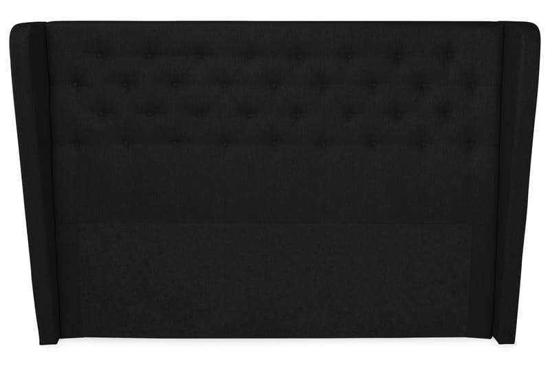 Cloud Sänggavel 160 cm med Sidor - Svart - Möbler - Säng - Sängtillbehör & sänggavel - Sänggavel