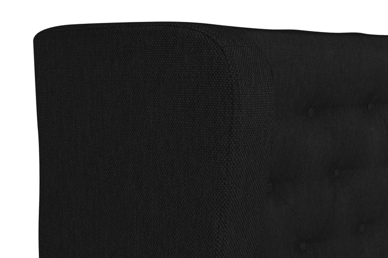 Cloud Sänggavel 160 cm med Sidor - Svart - Möbler - Säng - Sängtillbehör & sänggavel - Sänggavel
