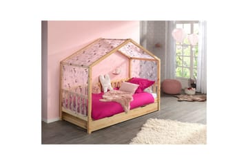 Hussäng med textilsats Dallas 90x200 cm Naturlig, Utan staket, Med låda - Naturlig, Utan staket, Med låda - Möbler - Säng - Sängtillbehör & sänggavel - Sängförvaring