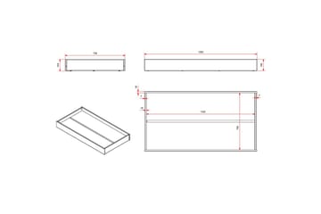 Juniorsäng med skyddsräcken och låda Peuterbed Grå - Grå - Möbler - Säng - Sängtillbehör & sänggavel - Sängförvaring