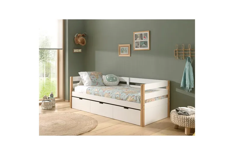 Kojäng med en låda Margarit - Möbler - Säng - Sängtillbehör & sänggavel - Sängförvaring