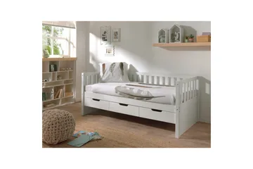 Koj säng Fritz Vit, Med låda - Vit, Med låda - Möbler - Säng - Sängtillbehör & sänggavel - Sängförvaring