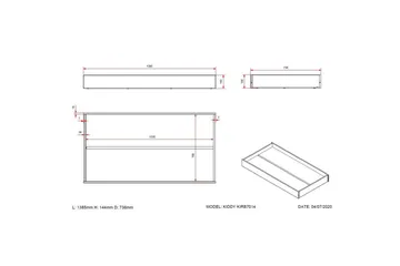 Låda Kiddy - Möbler - Säng - Sängtillbehör & sänggavel - Sängförvaring