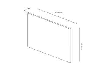 Lamal Sänggavel 162 cm - Beige - Möbler - Säng - Sängtillbehör & sänggavel - Sänggavel
