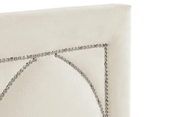 Leva Sänggavel 160cm - Beige/Sammet - Möbler - Säng - Sängtillbehör & sänggavel - Sänggavel