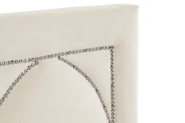 Leva Sänggavel 180cm - Beige/Sammet - Möbler - Säng - Sängtillbehör & sänggavel - Sänggavel