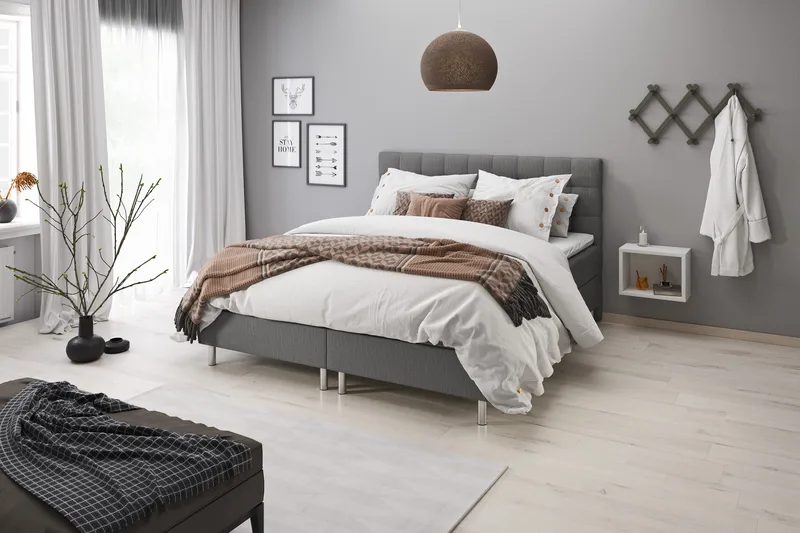 Montana Sänggavel 120 cm - Ljusgrå - Möbler - Säng - Sängtillbehör & sänggavel - Sänggavel