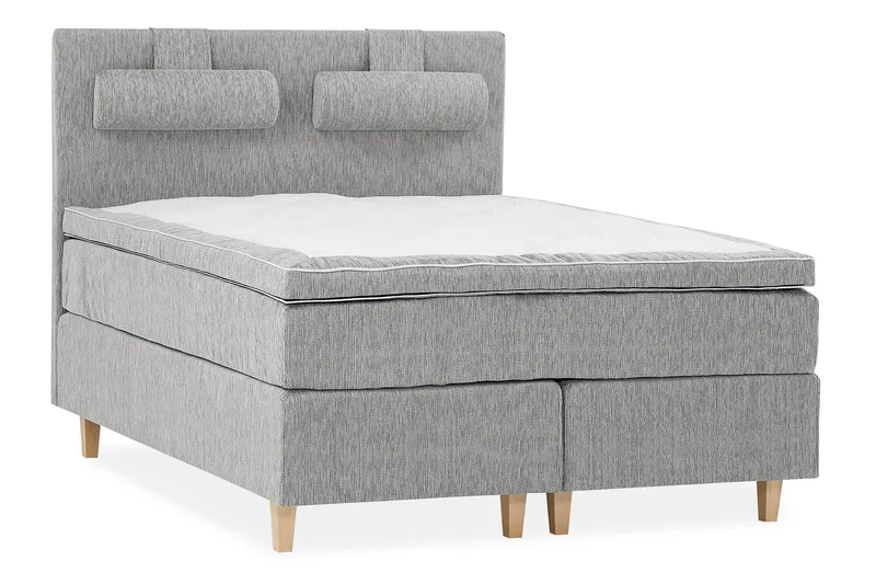 Charleston Stor Nackkudde 1-pack | Ljusgrå - Ljusgrå - Möbler - Säng - Sängtillbehör & sänggavel - Nackkudde till säng