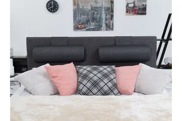 EX-2 st LUX Stor Nackkudde Ancona Grå - Möbler - Säng - Sängtillbehör & sänggavel - Nackkudde till säng