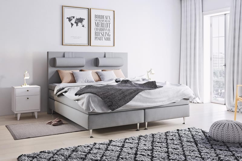 Nackkudde Sofia 1-pack Ljusgrå - Ljusgrå - Möbler - Säng - Sängtillbehör & sänggavel - Nackkudde till säng