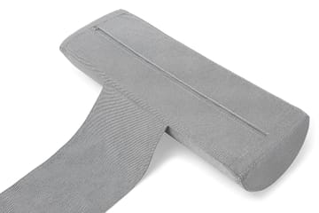 Stor Nackkudde Olivia 2-pack - Mellangrå - Möbler - Säng - Sängtillbehör & sänggavel - Nackkudde till säng