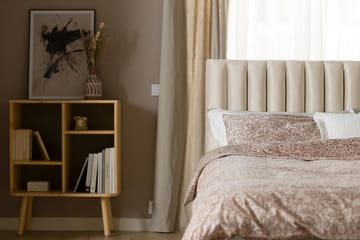 Rakel Sänggavel 140cm - Beige/Sammet - Möbler - Säng - Sängtillbehör & sänggavel - Sänggavel