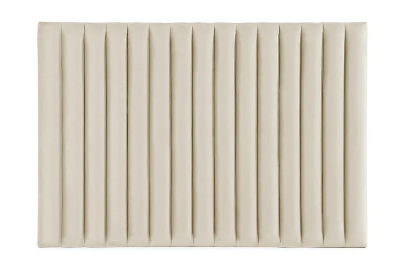 Rakel Sänggavel 180cm, Beige/Sammet