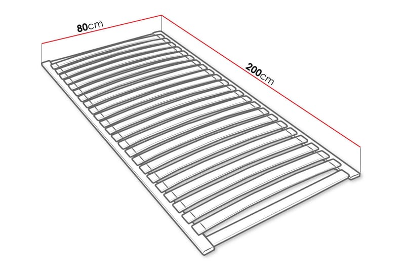 Easypack Ribbebunn 80x200 cm - Trä/Natur - Möbler - Säng - Sängtillbehör & sänggavel - Ribbotten