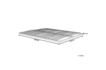 Ribbotten 160x200 cm BASIC - Svart - Möbler - Säng - Sängtillbehör & sänggavel - Ribbotten