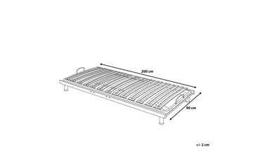 Ribbotten Comfort 90|200 cm - Silver - Möbler - Säng - Sängtillbehör & sänggavel - Ribbotten