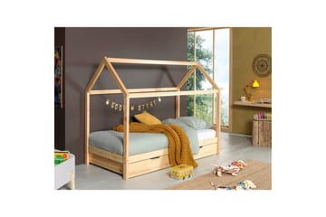 Säng med låda Dallas 90x200 cm Antracit - Antracit - Möbler - Säng - Sängtillbehör & sänggavel - Sängförvaring