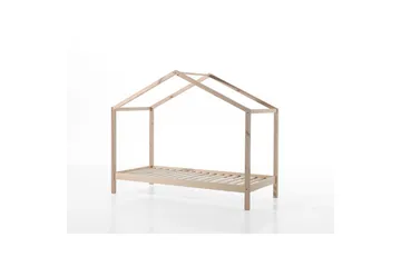 Säng utan staket och en textilsatslåda Dallas 90x200 cm Naturlig - Naturlig - Möbler - Säng - Sängtillbehör & sänggavel - Sängförvaring