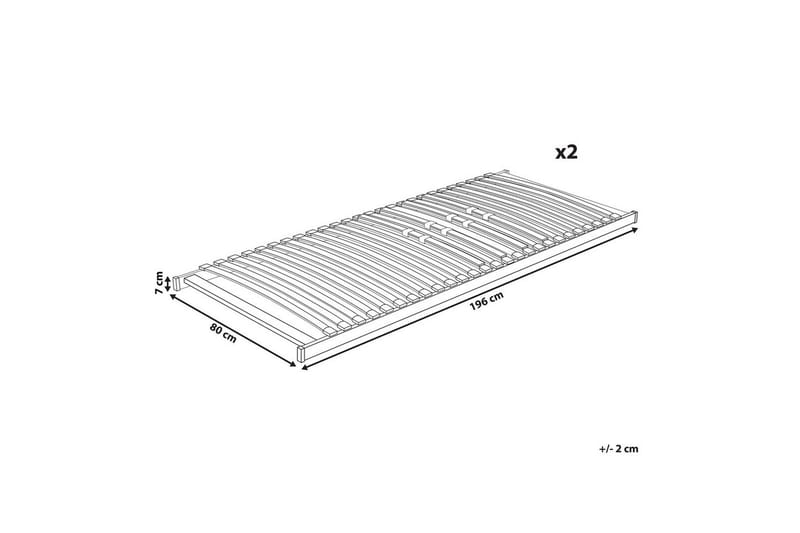 Sängbotten med spjälor Vouziers - 160x200 cm - Möbler - Säng - Sängtillbehör & sänggavel - Ribbotten