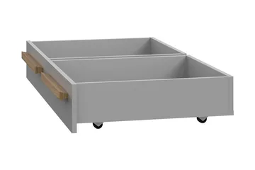 Ahmetbay Sänglåda 2-pack - Grå/Brun - Möbler - Säng - Sängtillbehör & sänggavel - Sängförvaring