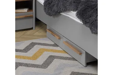 Ahmetbay Sänglåda 2-pack - Grå/Brun - Möbler - Säng - Sängtillbehör & sänggavel - Sängförvaring