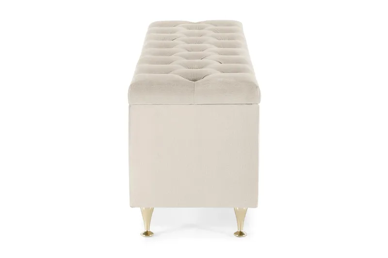 Royal Velvet Sängkista - Beige - Möbler - Säng - Sängtillbehör & sänggavel - Sängförvaring