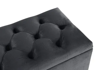 Royal Velvet Sängkista - Svart - Möbler - Säng - Sängtillbehör & sänggavel - Sängförvaring