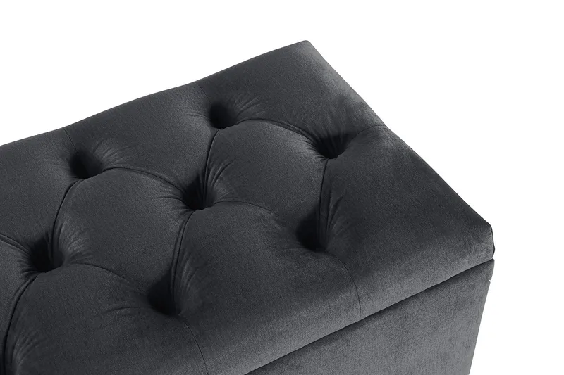 Royal Velvet Sängkista - Svart - Möbler - Säng - Sängtillbehör & sänggavel - Sängförvaring