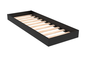 Sänglåda Franz 20x180x75 cm Svart - Kiteen Huonekalut - Möbler - Säng - Sängtillbehör & sänggavel - Sängförvaring