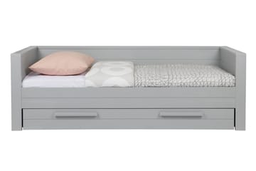 Sänglåda Ludger 91x198 cm - Grå - Möbler - Säng - Sängtillbehör & sänggavel - Sängförvaring