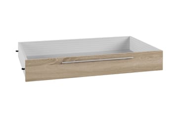 Sänglåda Tikob 69x116 cm - Natur/Vit - Möbler - Säng - Sängtillbehör & sänggavel - Sängförvaring