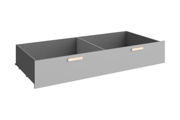 Sänglåda Pok 200x83x32 cm - Svart/Grå - Möbler - Säng - Sängtillbehör & sänggavel - Sängförvaring