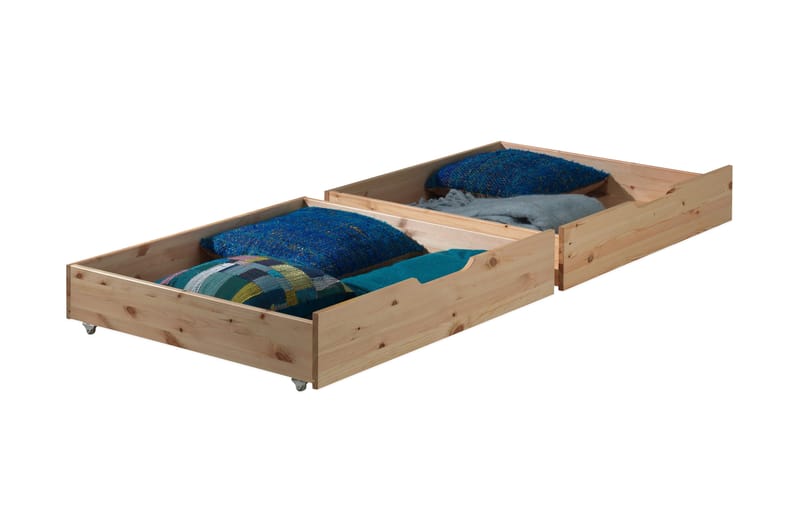 Sänglåda/Förvaring Prinken - Trä|Natur - Sängförvaring