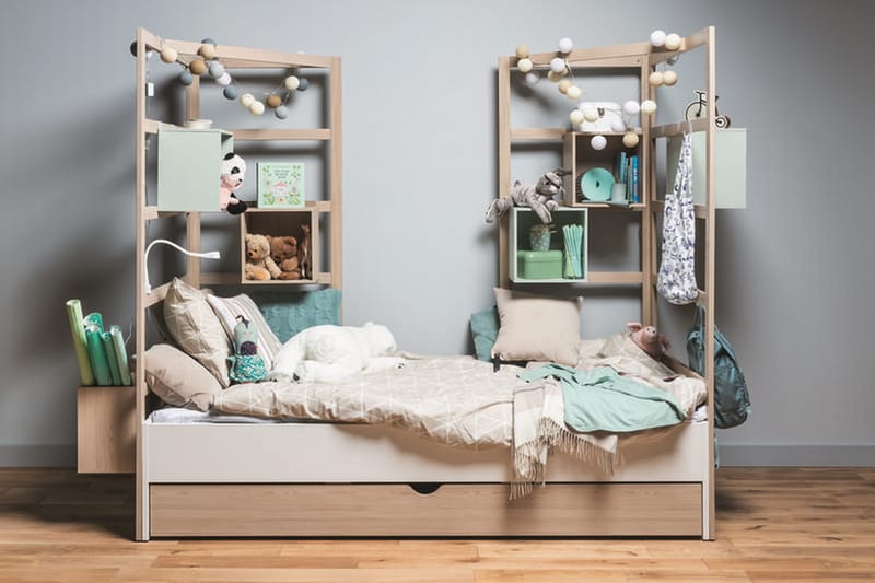 Stige Låda Trä/Natur - VOX - Möbler - Säng - Sängtillbehör & sänggavel - Sängförvaring