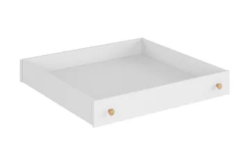 Story Sänglåda 98x96x15 cm - Vit - Möbler - Säng - Sängtillbehör & sänggavel - Sängförvaring