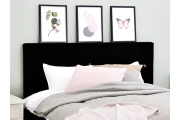 Ava Sänggavel 180 cm - Svart - Möbler - Säng - Sängtillbehör & sänggavel - Sänggavel