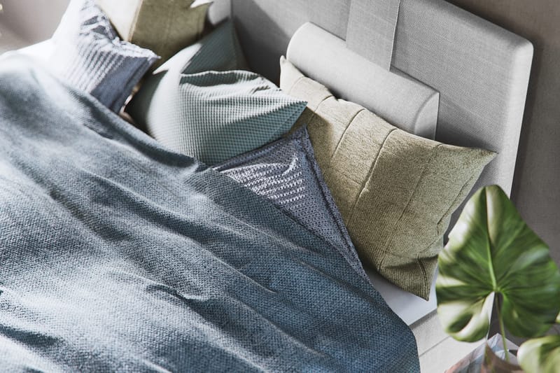 Sänggavel Basic Home Dream Lyx Sänggavel 160 cm Grå 160 cm - Möbler - Säng - Sängtillbehör & sänggavel - Sänggavel