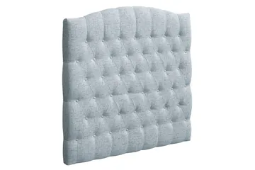 Belda Sänggavel 120 cm Svängd - Ljusblå - Möbler - Säng - Sängtillbehör & sänggavel - Sänggavel