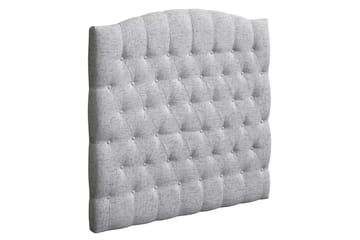 Belda Sänggavel 120 cm Svängd - Ljusgrå - Möbler - Säng - Sängtillbehör & sänggavel - Sänggavel