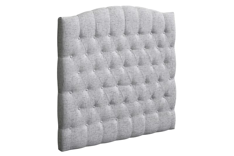 Belda Sänggavel 120 cm Svängd - Ljusgrå - Möbler - Säng - Sängtillbehör & sänggavel - Sänggavel