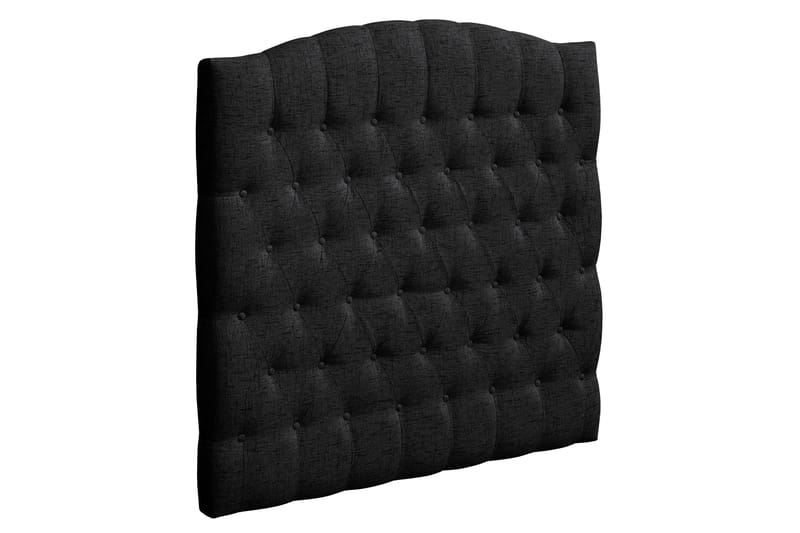 Belda Sänggavel 120 cm Svängd - Svart - Möbler - Säng - Sängtillbehör & sänggavel - Sänggavel