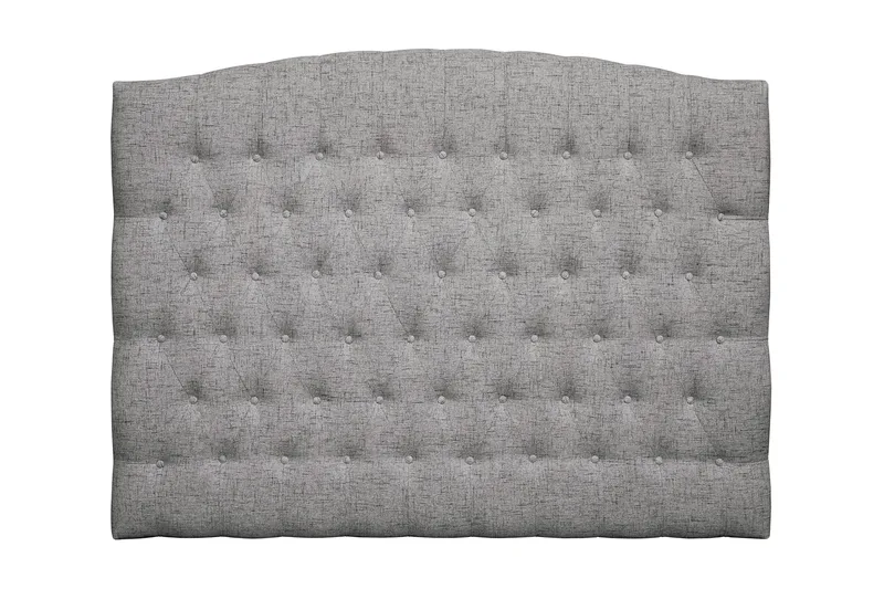 Belda Sänggavel 160 cm Svängd, Grå