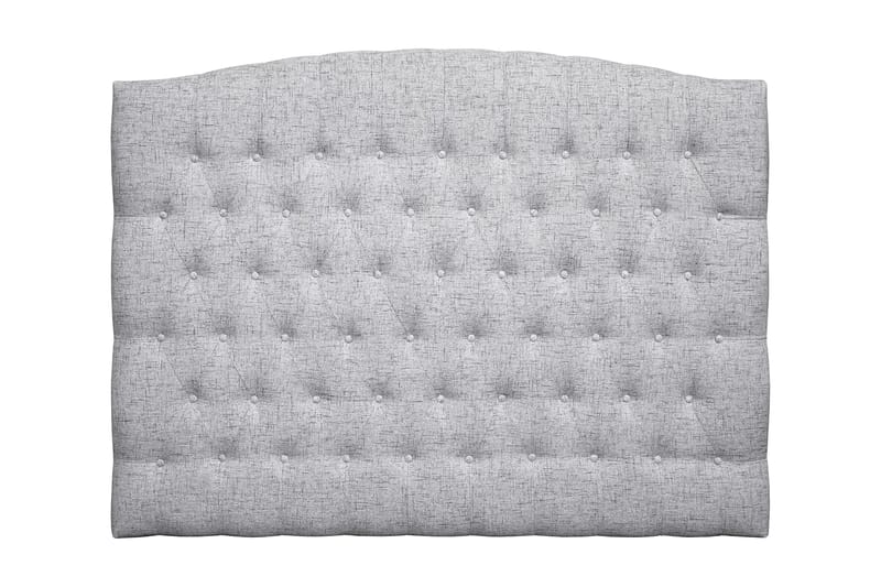 Belda Sänggavel 160 cm Svängd, Ljusgrå