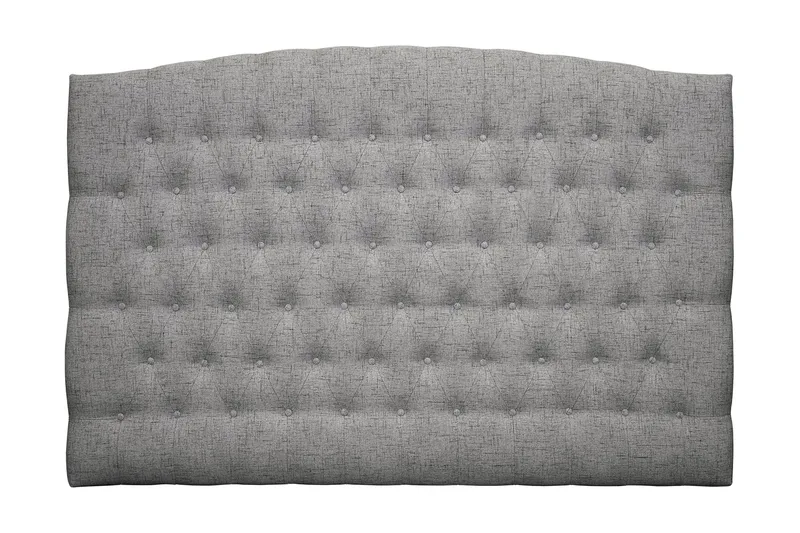 Belda Sänggavel 180 cm Svängd - Grå - Möbler - Säng - Sängtillbehör & sänggavel - Sänggavel