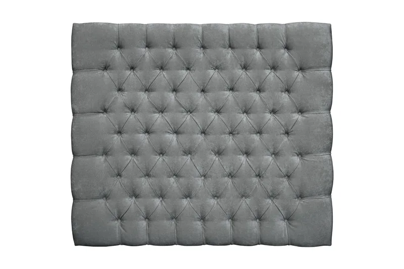 Celine  Sänggavel 120 cm - Grå/Sammet - Möbler - Säng - Sängtillbehör & sänggavel - Sänggavel